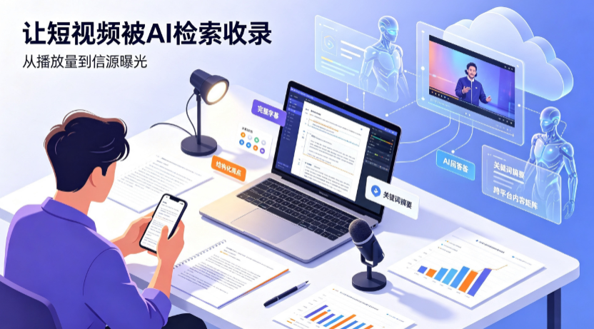 景宁畲族自治县短视频创作者新必修课：吃透 GEO 优化，让抖音内容被豆包、DeepSeek、元宝智能体收录